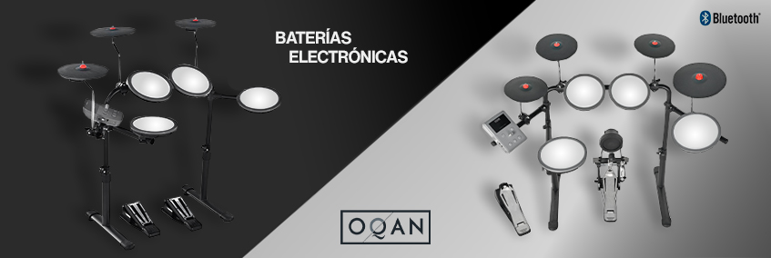 Baterías Electrónicas Oqan Bluetooth